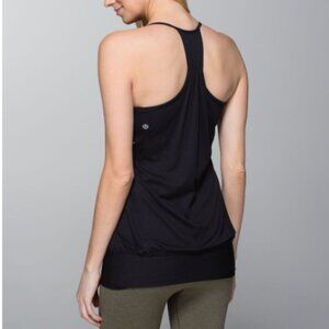 VGC Lululemon Black No Limits Tank - Size 6